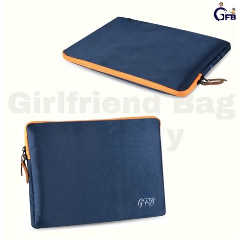 Latest Cotton Laptop Case Blue Laptop Sleeve For Promotion Size 15