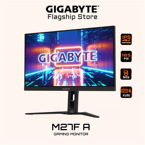 Gigabyte M27f A Kvm Gaming Monitor Shopee Singapore