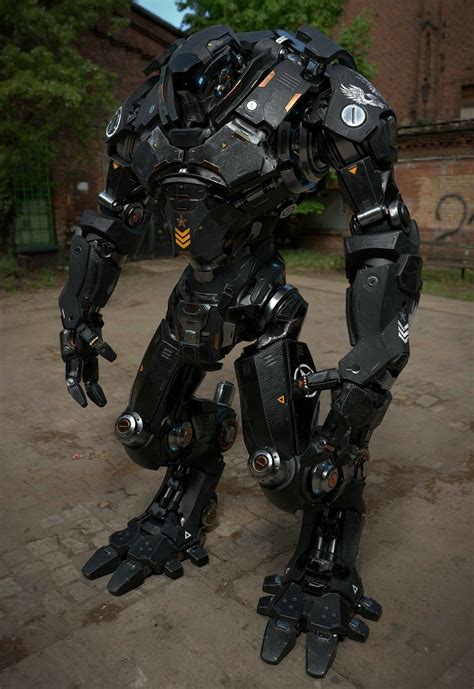 Un Robot Así Para Jugar Arte Robot Robot Art Robot Concept Art Armor