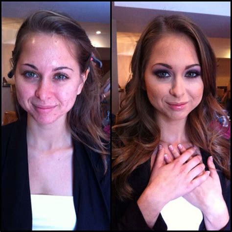 Porn Stars Before And After Their Makeup Makeover Pics Izismile Com