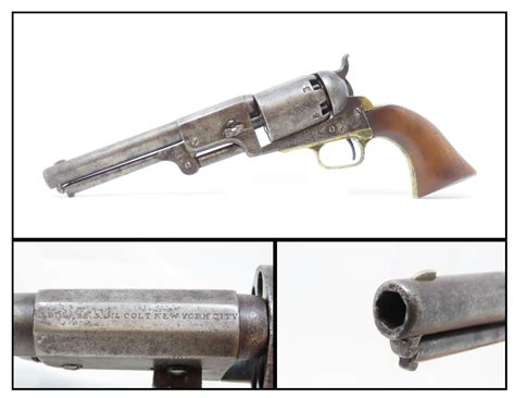 1855 Mfr Antique Civil War Era Colt Dragoon 44 Percussion Revolver