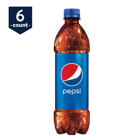 Pepsi Soda 169 Oz Bottles 6 Count
