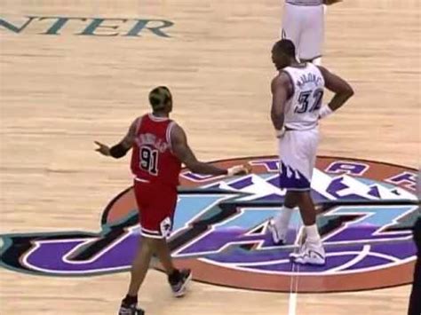 1998 game 6 nba finals. 1998 NBA Finals Game 6: Dennis Rodman vs Karl Malone - YouTube