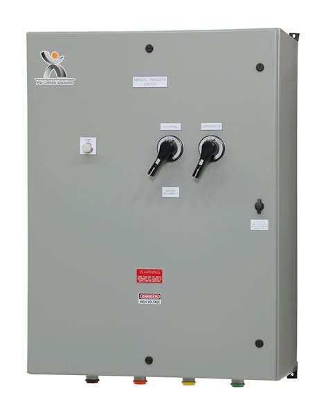 Manual Transfer Switch Breakers 3 Pole 100 To 1200 Amps