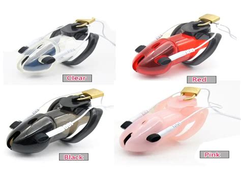 Sex Toy Male Polycarbonate Electro Chastity Device Locking Cage A1782366489 From Uivv 15 12