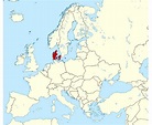 Donde Esta Dinamarca En El Mapa De Europa | Atlanta Mapa
