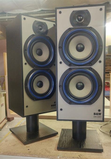Bandw Dm220 Speakers And Stands Bowers And Wilkins In Brighton East