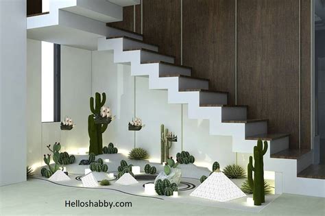 6 Amazing Garden Design Under Staircase ~ Interior