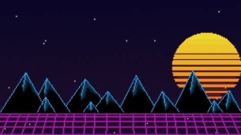 Aesthetic 80s Wallpaper Computer 80s Aesthetic Wallpapers Top Free