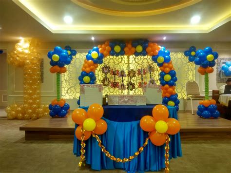 Special First Birthday Party Balloon Decorations Bangalore Catering