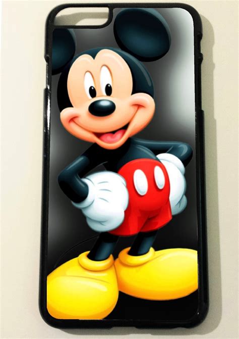 Iphone 7 Mickey Mouse Solid Case Rubber Case Offers Easy Access To All