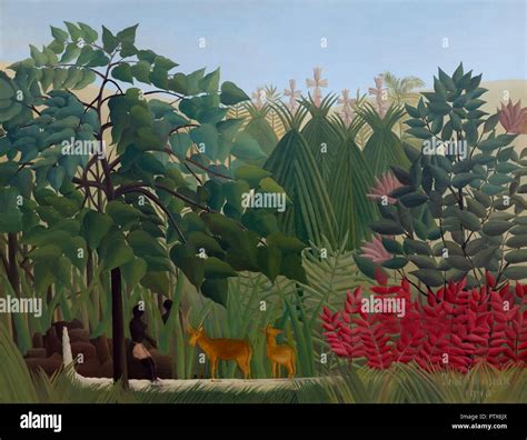 Henri Rousseau Painting Hi Res Stock Photography And Images Alamy