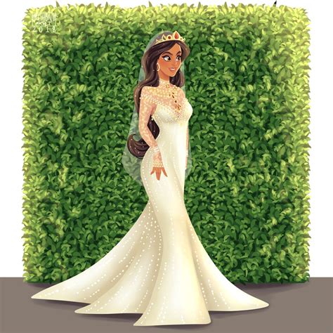 jasmine as a bride best disney princess fan art popsugar love and sex photo 43