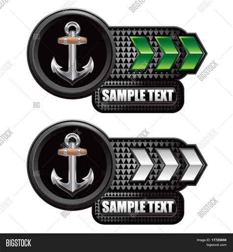 Anchor Symbol Green Vector And Photo Free Trial Bigstock