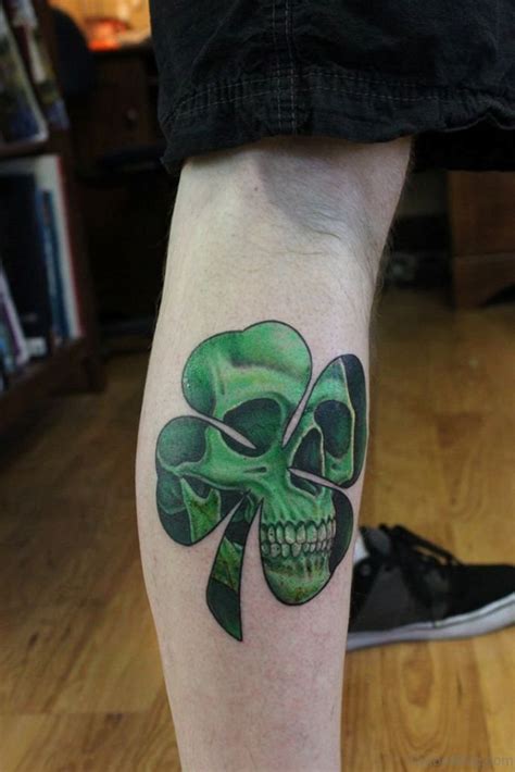 Brilliant Skull Tattoos For Leg Tattoo Designs Tattoosbag