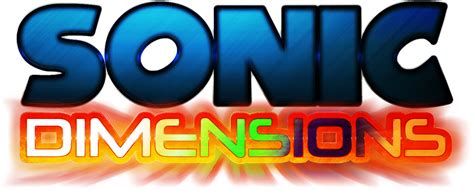 Sonic Dimensions Logo By Darkfailure On Deviantart