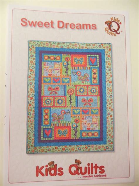 Quilt Pattern Sweet Dreams Kids Quilts 2 Sizes
