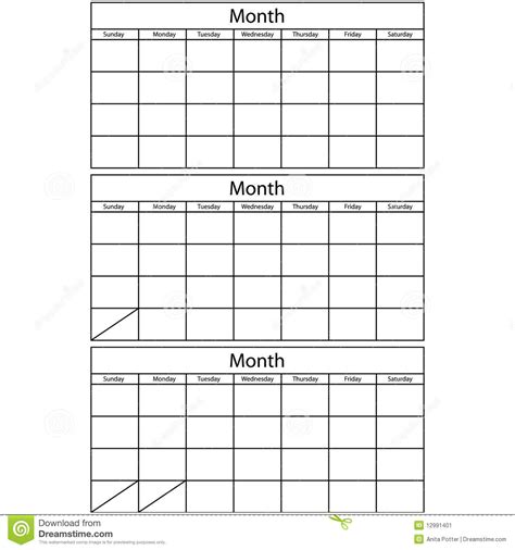 Blank 6 Week Calendar Template Example Calendar Printable Calendar Template 2021