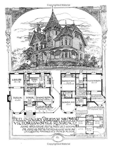 Victorian Era House Floor Plans Floorplansclick