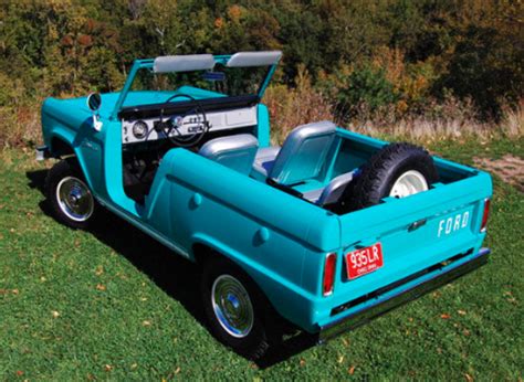 Car Of The Week 1966 Ford Bronco Roadster Old Cars Weekly