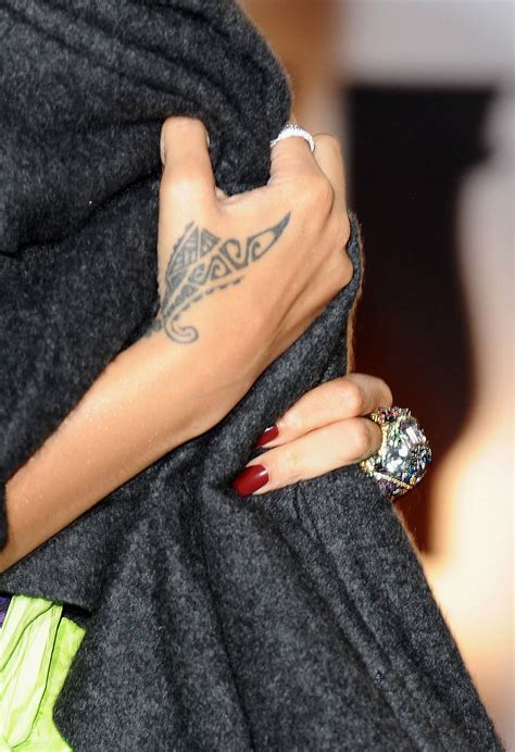 Rihanna Gun Tattoo Removed