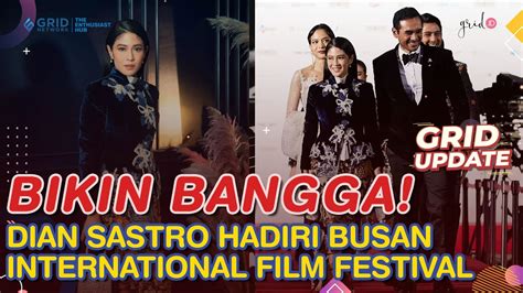 Dian Sastro Hadiri Busan International Film Festival Dalam Balutan