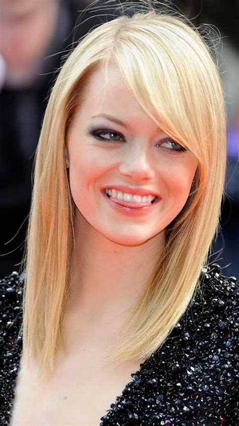 15 Latest Long Bob With Side Swept Bangs Bob Haircut And Hairstyle