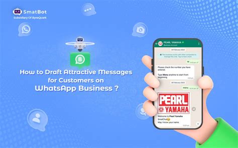 how to draft messages for customers on whatsapp business