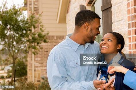 Real Estate African Descent Couple Buys Home House Key Real Estate