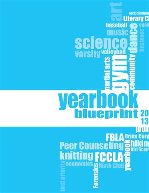 Yearbook Blueprint Here Walsworth Yearbooks