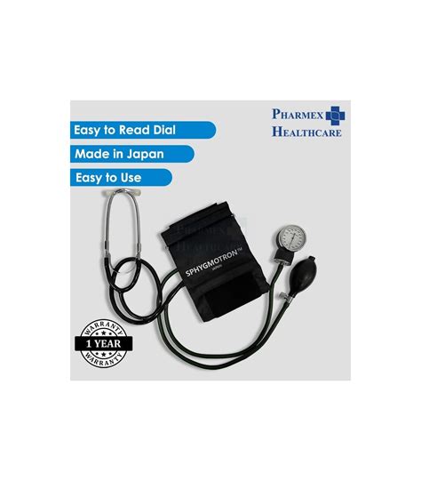 Sphygmotron Aneroid Blood Pressure Monitor With Stethoscope Zw 501
