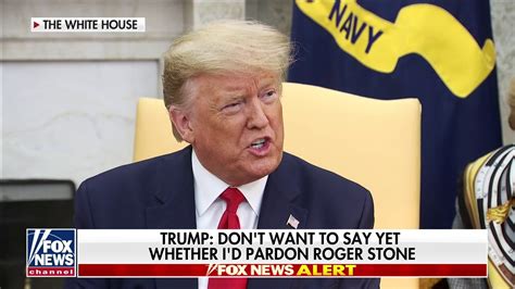 President Trump Roger Stone Sentence A Disgrace Fox News Video