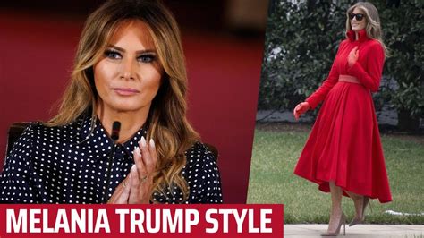 Icons Melania Trump Style First Lady Fashion Icon The Best Looks Melania Trump Fashion And