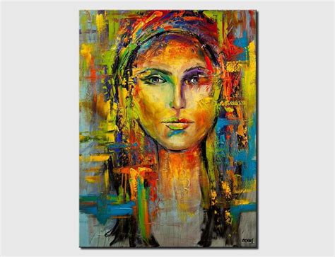Abstract Print Abstract Painting Wall Art PRINT On Canvas Canvas