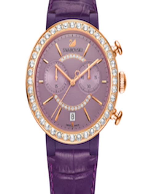Buy Swarovski Women Citra Sphere Chrono Watch Violet Watches For