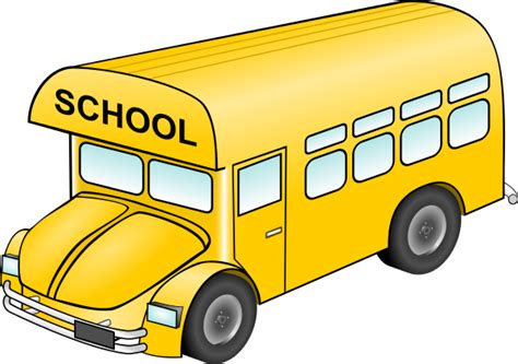 Free School Bus Clip Art Buses Clipartix 2