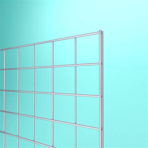 Chrome 24 X 57 Portable Grid Panel Box Of 3