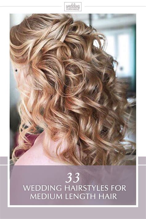 Wedding Hairstyles For Medium Length Hair 40 Best Looks Hair