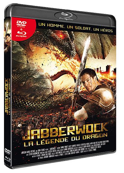 Jabberwock La Légende Du Dragon Combo Blu Ray Dvd Steven R