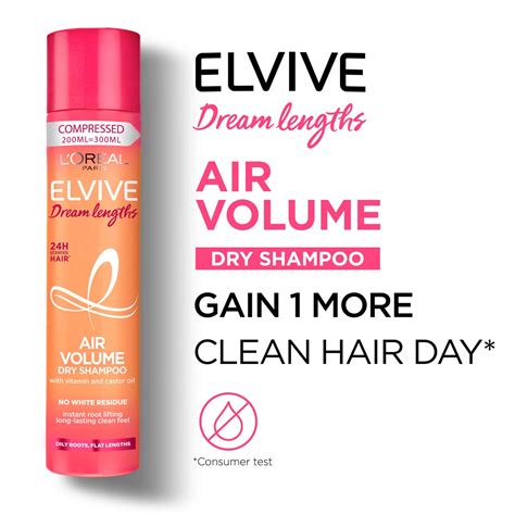 Loréal Paris Elvive Dream Length No Wash Air Volume Cleansing Dry