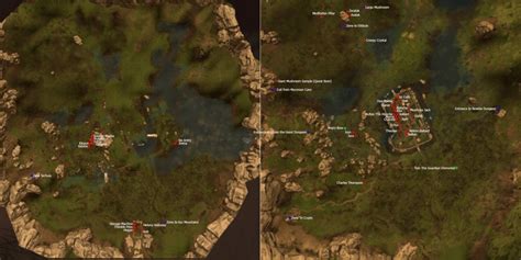 Detailed Maps Of Serbule And Eltibule Projectgorgon