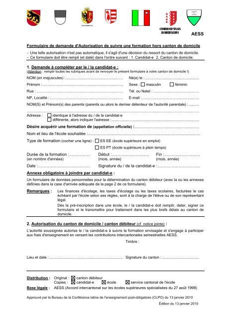 Modèle Fiche Demande De Formation Formule De Politesse Lettre