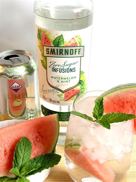 Watermelon Mint Vodka Splash One Delightful Life