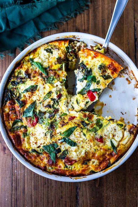 Oven Baked Spinach Frittata Quick Recipe For Busy Cooks
