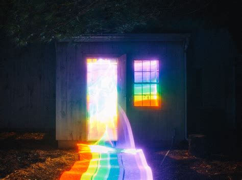 A Rainbow Runs Through It Colourful Camera Tricks In Pictures