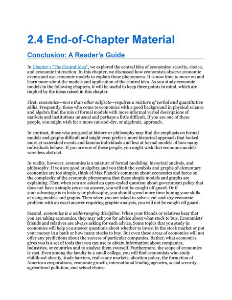 24 End Of Chapter Material 2 End Of Chapter Material Conclusion A