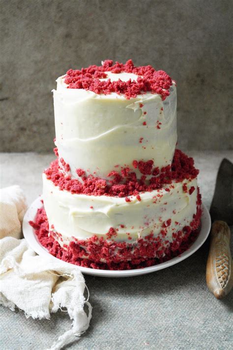 Red Velvet Wedding Cake With Buttercream Icing Danielle Howerton