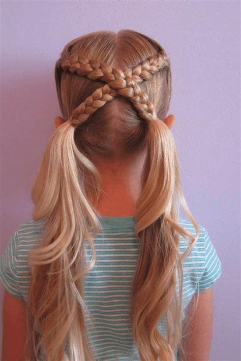 Cute, edgy& pretty hairstyles for school: 20 Cute Girls Hairstyles | Get Your Kids Ready for a Fun ...