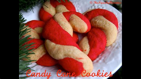 Candy Cane Sugar Cookies Recipe Youtube