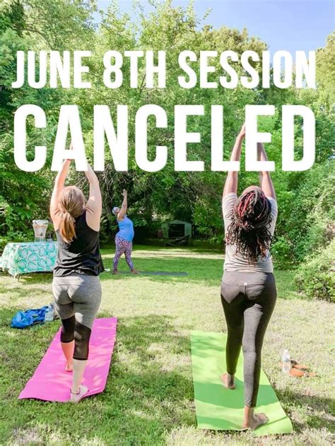 westview community organization 6 8 yoga canceled